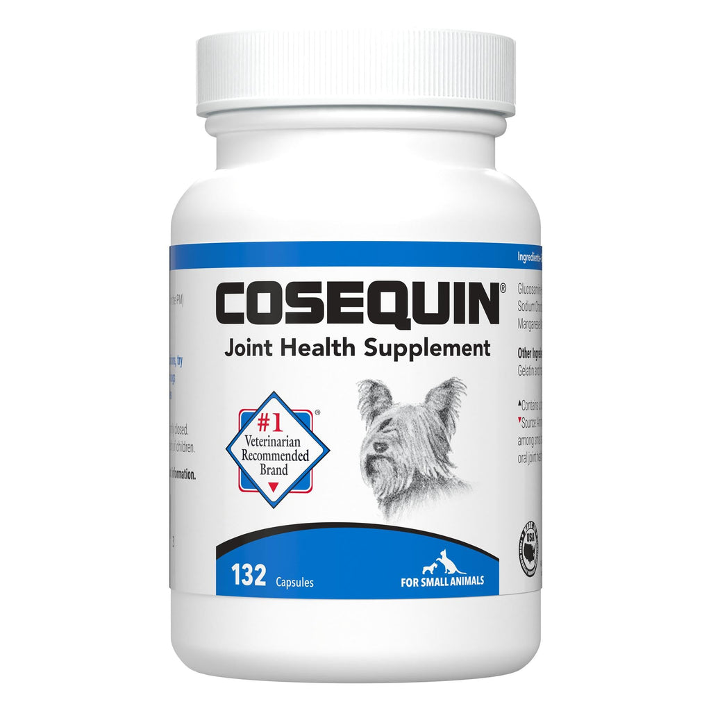 Nutramax Cosequin Joint Health Supplement for Cats and Small Dogs - With Glucosamine and Chondroitin, 132 Capsules