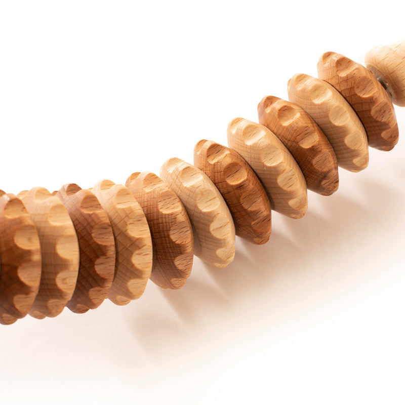 tuuli Wooden Massager Dog Cow Horse Massage Brush Pet Massage Brush
