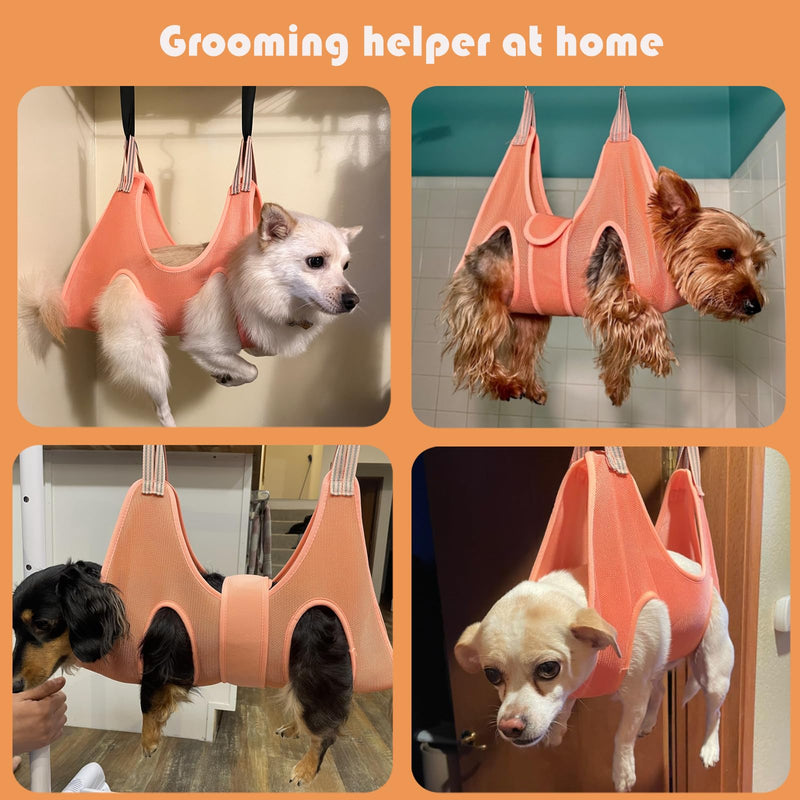 Guzekier Dog Grooming Hammock Harness for Dogs, Dog Nail Clipper S（Suitable for 12-25lbs） - PawsPlanet Australia