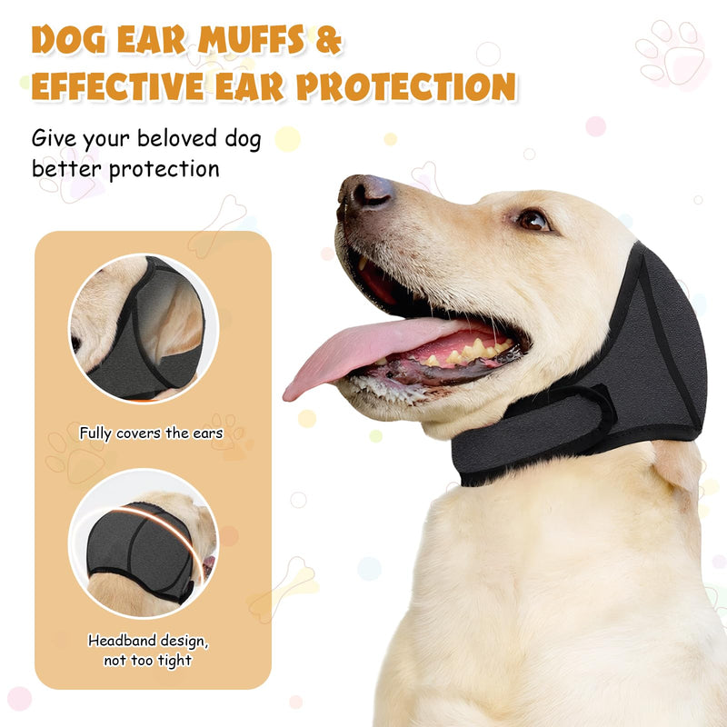 Ear Protection Dog Hearing Protection Dog Earmuffs with Noise Canceling Protect Your Dog's Ears from Dust and Insects