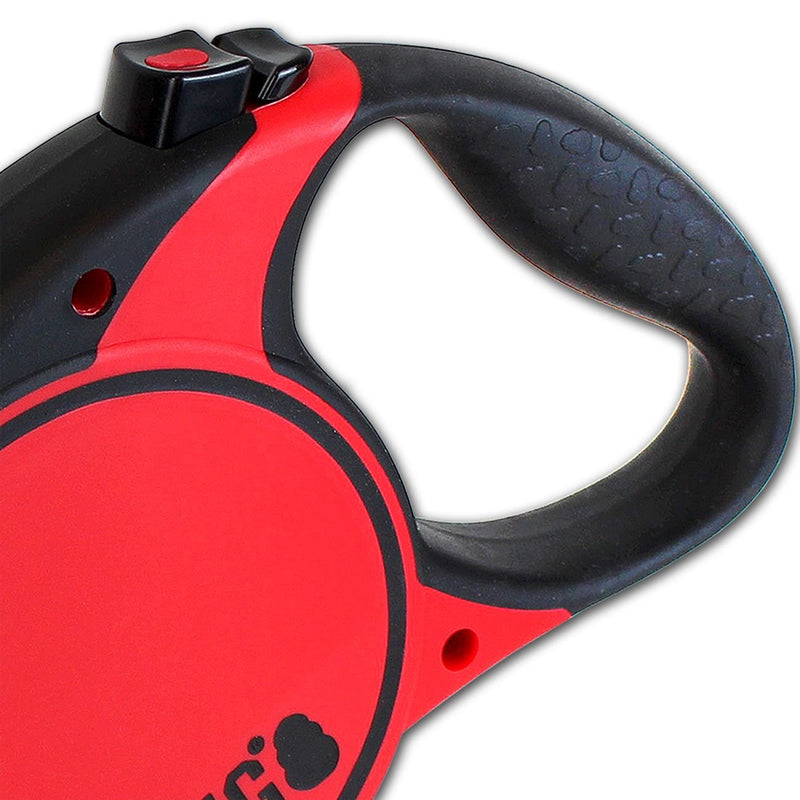 Alcott Kong Terrain Retractable Dog Leash, Small, Blue, 16' Long Small 16' - PawsPlanet Australia