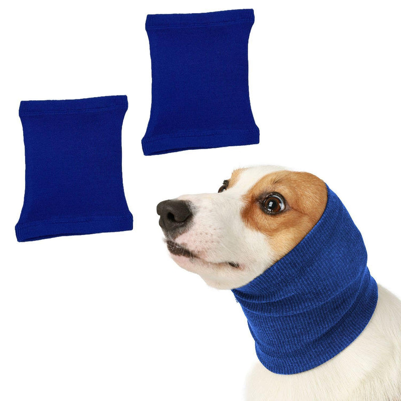 2 Pieces Dog Soothing Hoods, Dog Ear Protectors, Dog Earmuffs Noise Protection, Dog Collar Ear Protectors, Dog Firework Calming Earmuffs, Dog Noise Reduction Earmuffs