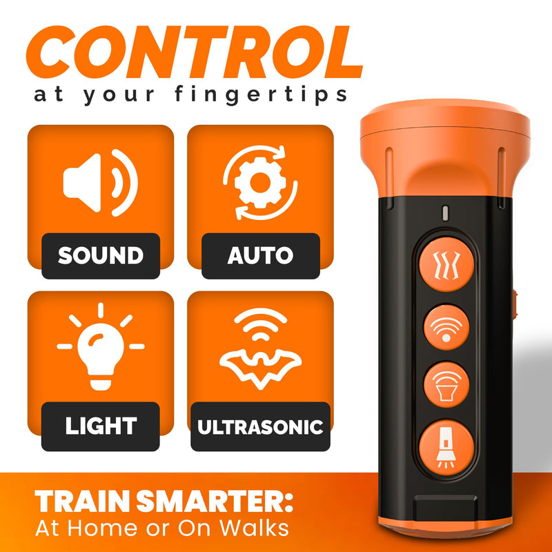Anti Barking Device for Dogs, Dog Barking Deterrent Devices, for Own or Neighbor's Ultrasonic Dog Training Device, Bark Shield, Dog bark Stopper, Safe and Rechargeable Stops Bad Behavior of Dogs.