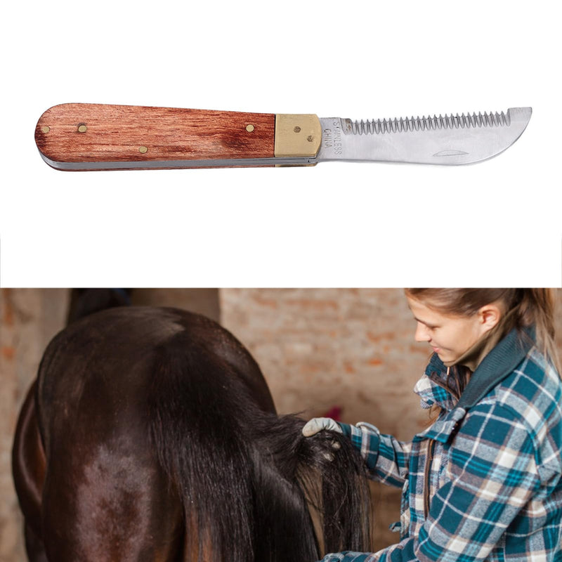 Professional Horse Grooming Hand Stripping Knife, Efficient Old Hair Stripping Knives Tool for Dogs for Pets - PawsPlanet Australia