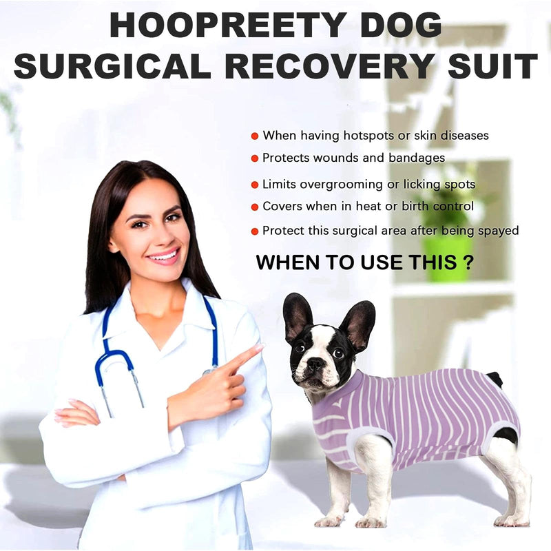 JSTHHTT Dog Bodysuit After Surgery Castration, Recovery Suit for Dogs, Dog Bodysuit After Castration Male, Wound Protection Suits for Dogs, Dog Body Suit After Surgery Dog, Pink M