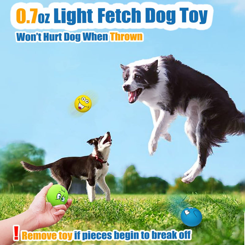Latex Dog Squeaky Toys Rubber Soft Dog Toys Chewing Squeaky Toy Fetch Play Balls Toy for Puppy Small Pets Dog 6pcs for Mini, Small Breeds, 2.28"*2.28"*1.30" 2.28" *1.30" Burger Shape - PawsPlanet Australia