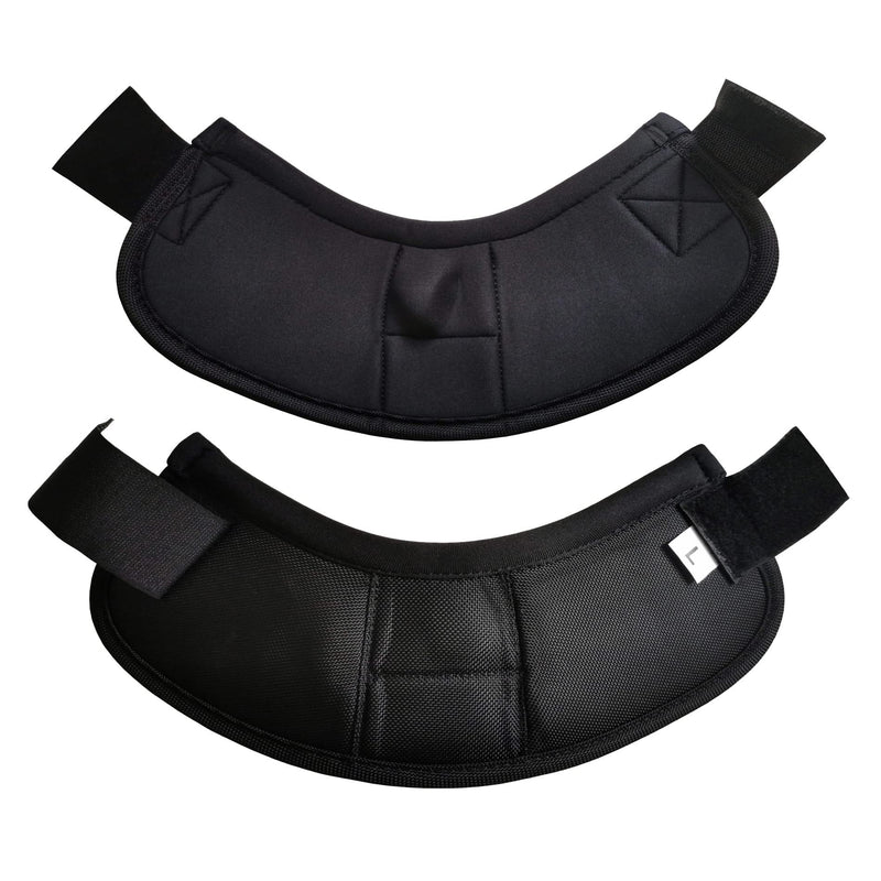 LEAFOREST 2520D Horse Bell Boots No-Turn Horse Bell Boots, Equine Ballistic Hoof Overreach Bell Boots Black XL