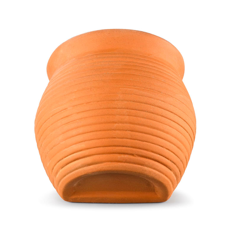 Aquarium Ceramic Jar Decor 2Pcs Fish Tank Hideaway Beta Hide Out Cave Coral Hiding Place for Freshwater and Saltwater - PawsPlanet Australia