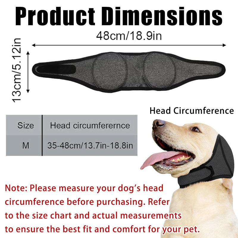 2 Dog Ear Defenders Dog Ear Protectors Comfort Dogs Ears Muffs Happy Hoodie for Dogs Waterproof Adjustable Noise Protection Anxiety Relief for Grooming Bathing Swimming