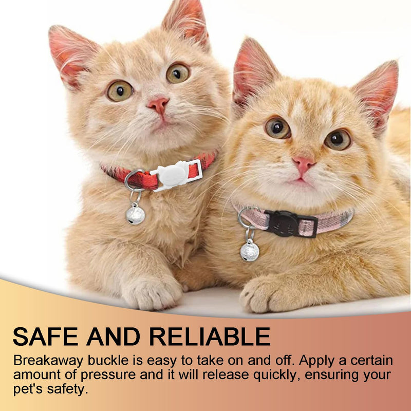 3/8" Breakaway Cat Collars Clasp Kit, 20 Set Break Away Lanyard Clasp Cat Safety Collar Paracord Buckles Accessories(Black) Buckle+Slider+Ring - Black - PawsPlanet Australia