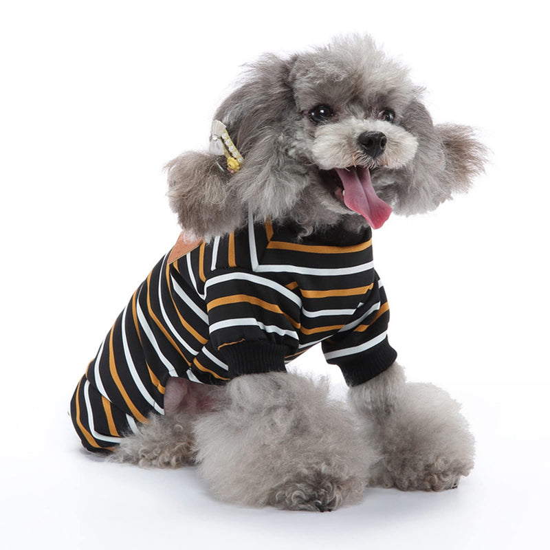 Pssopp Dog Clothes Dog Pajamas Dog Onesie Surgery Recovery Suit Doggie Casual Jumpsuit for Shedding, Allergy, Anti Licking, Wound, Cone Alternative (M) Medium - PawsPlanet Australia