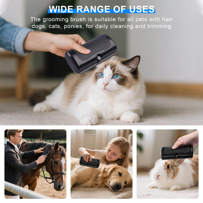 sixco Deshedding Dog Brush, Groompro Deshedding Brush for Cats, Dogs, Rabbits, Horses, Ergonomic Pets Groomer for Matted Hair, Loose Hair - PawsPlanet Australia