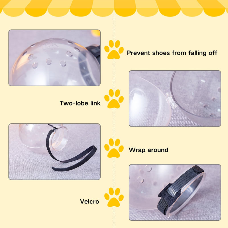 Cat Muzzle for Grooming,Bubble Muzzle and Boots for Nail Trimming,Cat Grooming Mask with Anti Bite,Cat Astronaut Helmet,Cat Breathable Muzzle and Silicone Paw Covers Medium