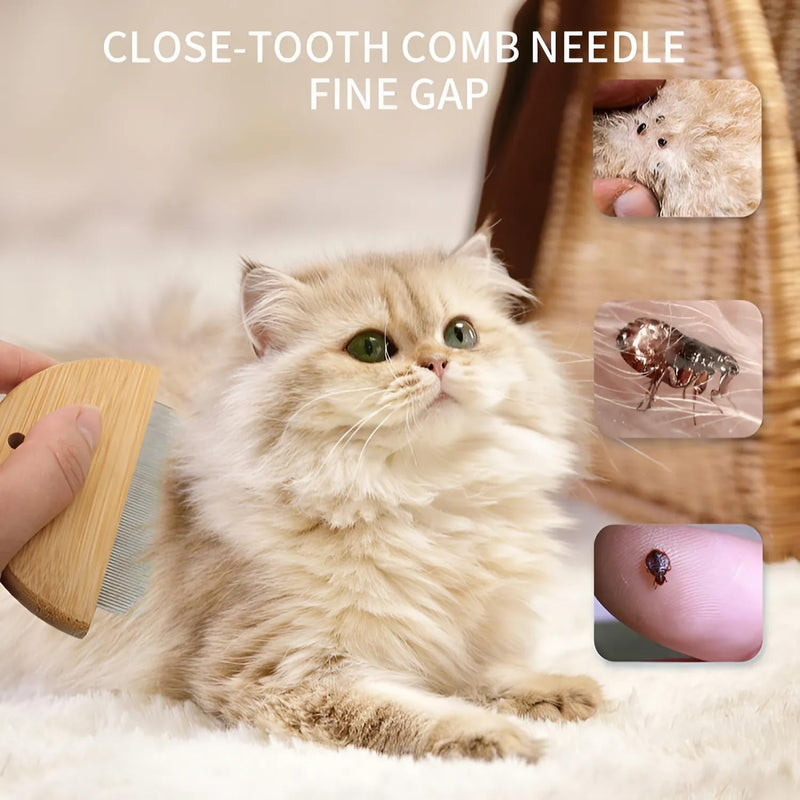 Detailer Comb For Removing Tear Stains Dog Tear Stain Remover For Small Dogs Dog Eye Comb Flea And Tick Prevention For Dogs Pet Hair Removal Tool Pet Facial Cleansing - PawsPlanet Australia