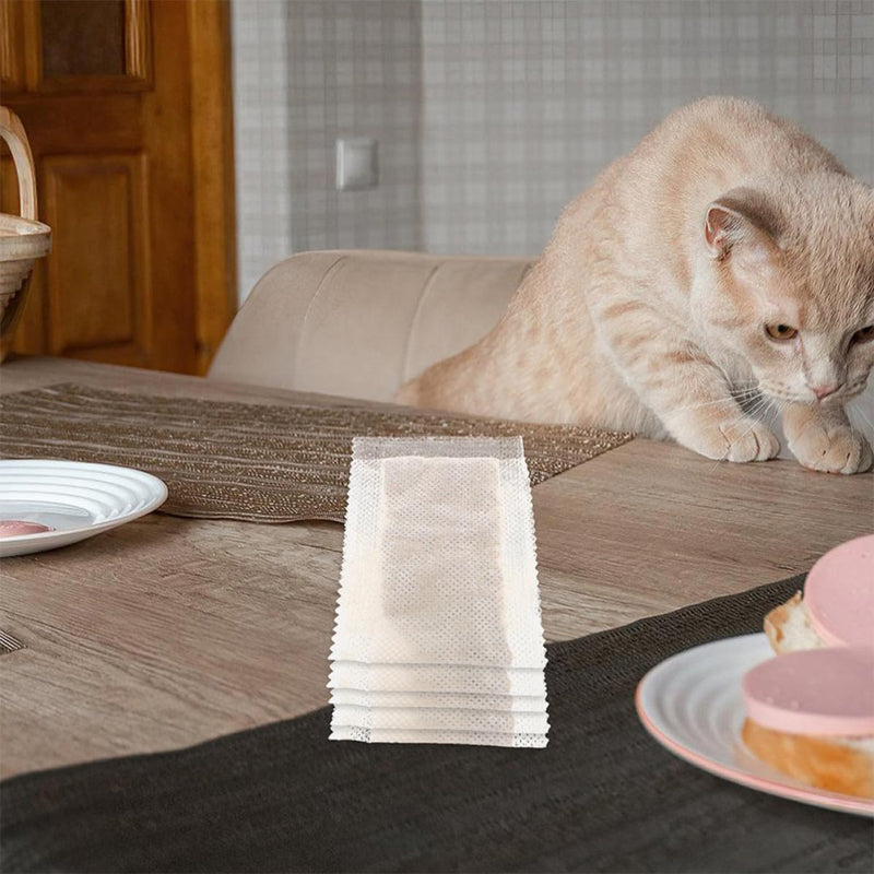 20 Individually Wrapped Catnip Tea Bags Made from Catnip. Promotes Drinking Behavior in Cats. Portable and Practical for Cats and Kittens