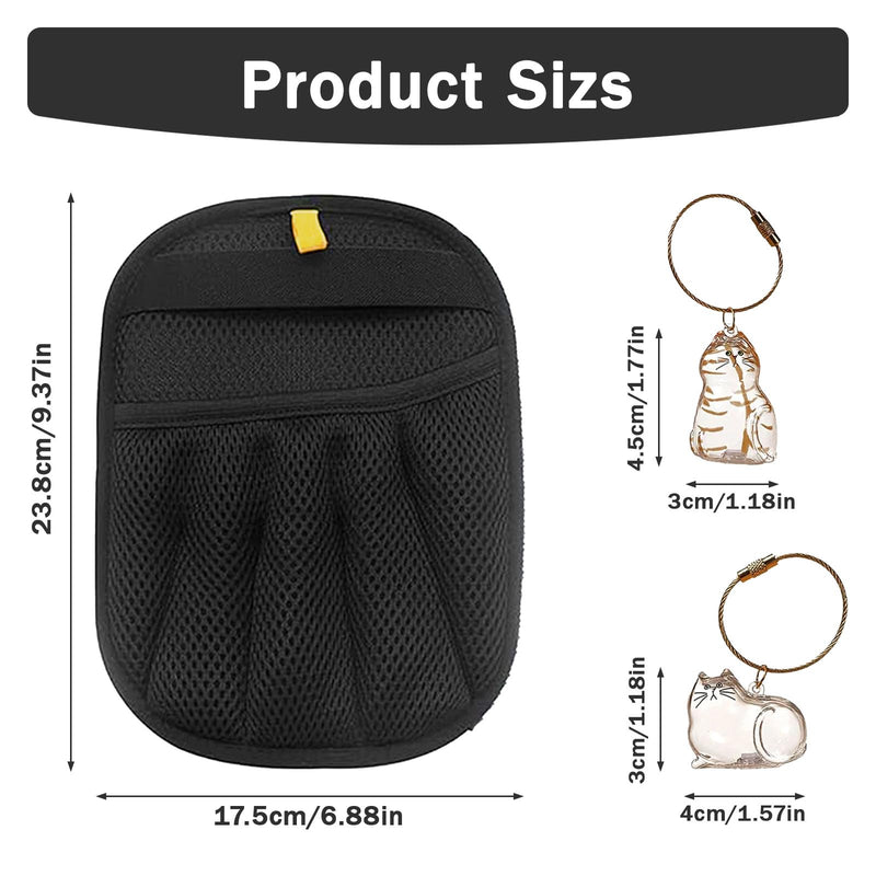 3PCS Five - Finger Electrostatic Pet Hair Removal Gloves, Upgraded Reusable Animal Fur Remover for Couch, Furniture, Carpet, Curtain, Laundry, Car Seat, Ideal for Cat & Dog Grooming - PawsPlanet Australia