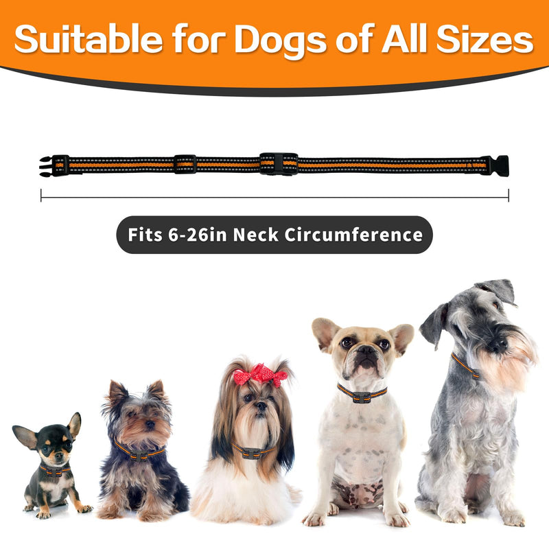 Tiniest Dog Shock Collar, Lightest Dog Training Collar with Remote for Small Dogs 5-15lbs & Medium Large Dogs/Puppies, Waterproof, Rechargeable, 1300ft Range (Orange) Orange - PawsPlanet Australia