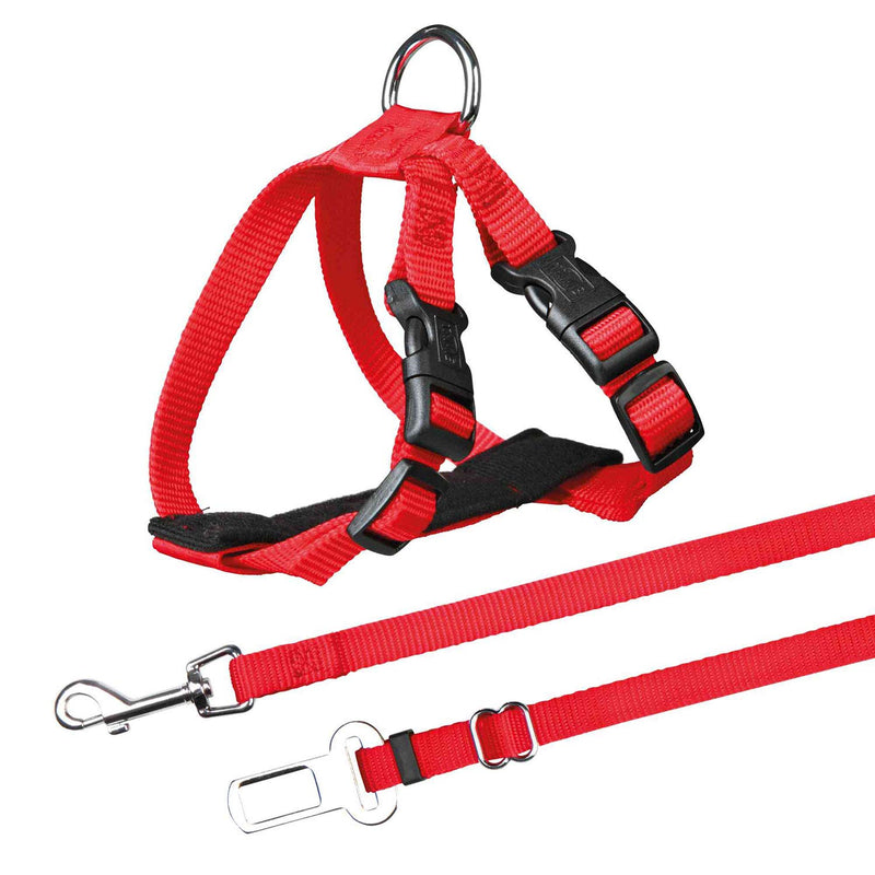 Safety Cat Belt and Belt 20-50cm Red (Pack of 2) 1 Stück (2er Pack)