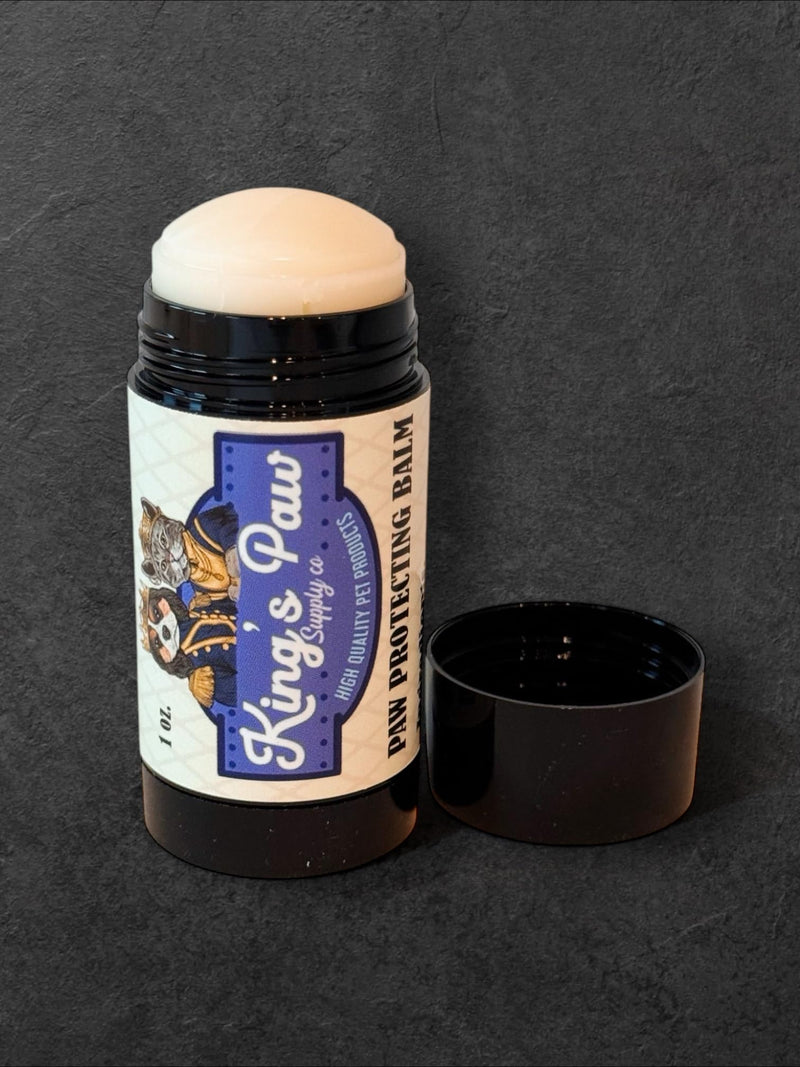 King's Paw Supply Co.- Paw Protecting Balm Stick, Natural Dog Paw Balm and Moisturizer, Nourishing Protector for Harsh Temperatures & Terrain, Lick Safe Paw Dressing Balm - PawsPlanet Australia