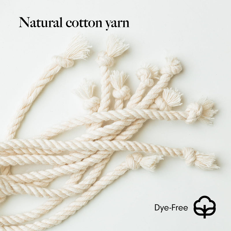 Natural, Non-Toxic Cotton Rope Toys for Small and Medium Dogs | 2-Pack | Durable & Eco-Friendly | Unique Boho Designs with Handle | Interactive Dog Toy - PawsPlanet Australia