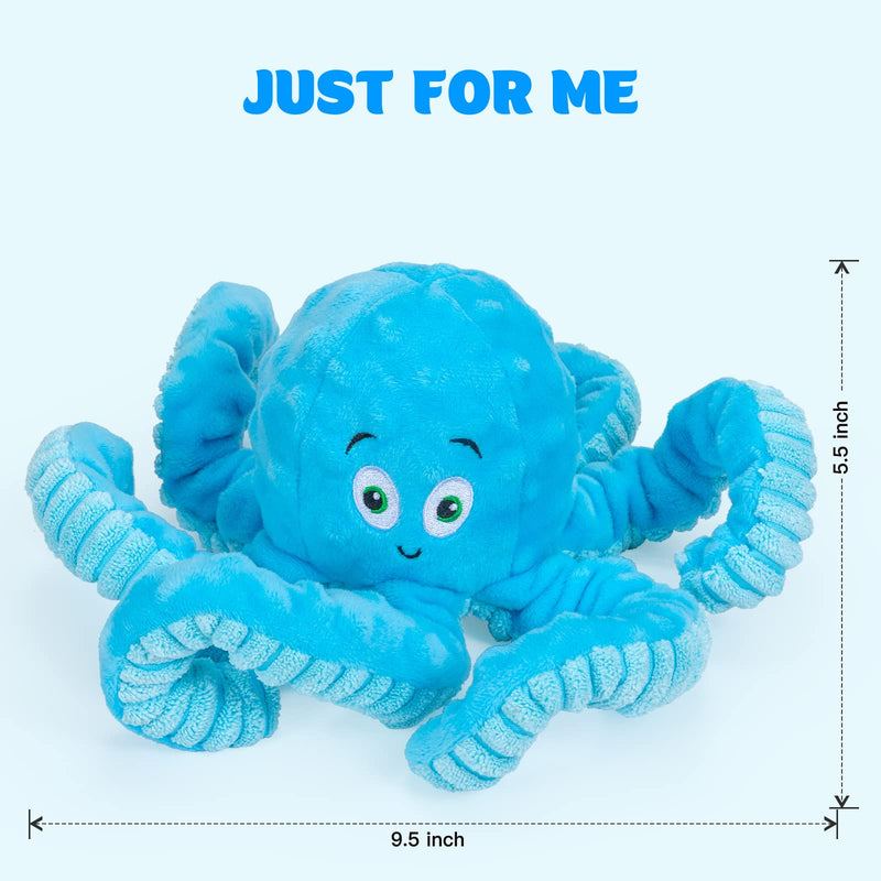 Dog Toys for Aggressive Chewers Squeaky Dog Toys Octopus-Tug of War Dog Toys for Large Breed Tough Interactive Stuffed Dog Chew Toys for Puppies Small & Large Dogs - PawsPlanet Australia