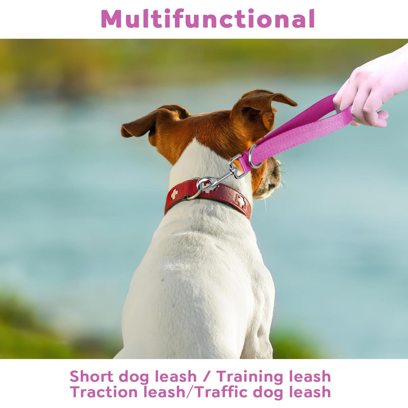 Short Dog Leash,Short Lead,Dog Training Tab Leash for Small Dogs,Pet Leashes for Large Medium Dogs(Blue and Green) Blue And Green - PawsPlanet Australia