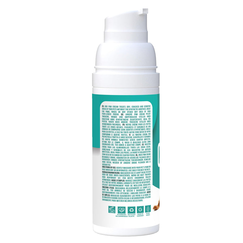 Cat & Dog Paw Balm - Moisturizes, Soothes, Protects Against Snow, Salt, Cracked Paws - 100% Organic & Natural, Fragrance Free, Safe to Lick - Nose and Paw Balm for Dogs - Itch Solution, 1.7 oz - PawsPlanet Australia