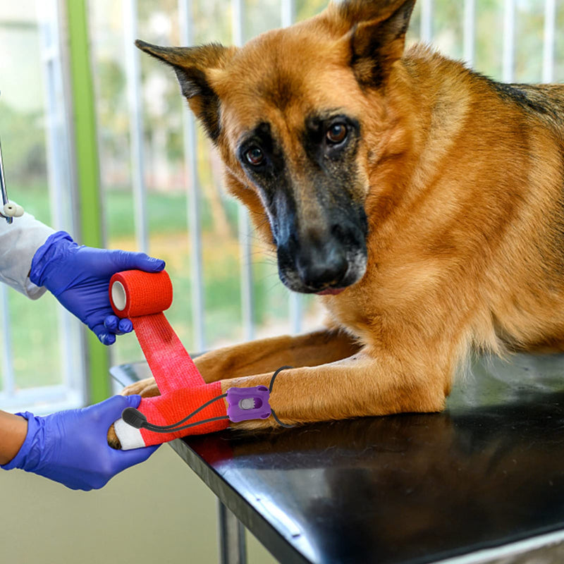 UKCOCO Medical Tourniquets for Pets, Pack of 4 Hemostatic Vein Stays with Quick Release for Dogs Cats Emergency First Aid for Blood Flow Restriction
