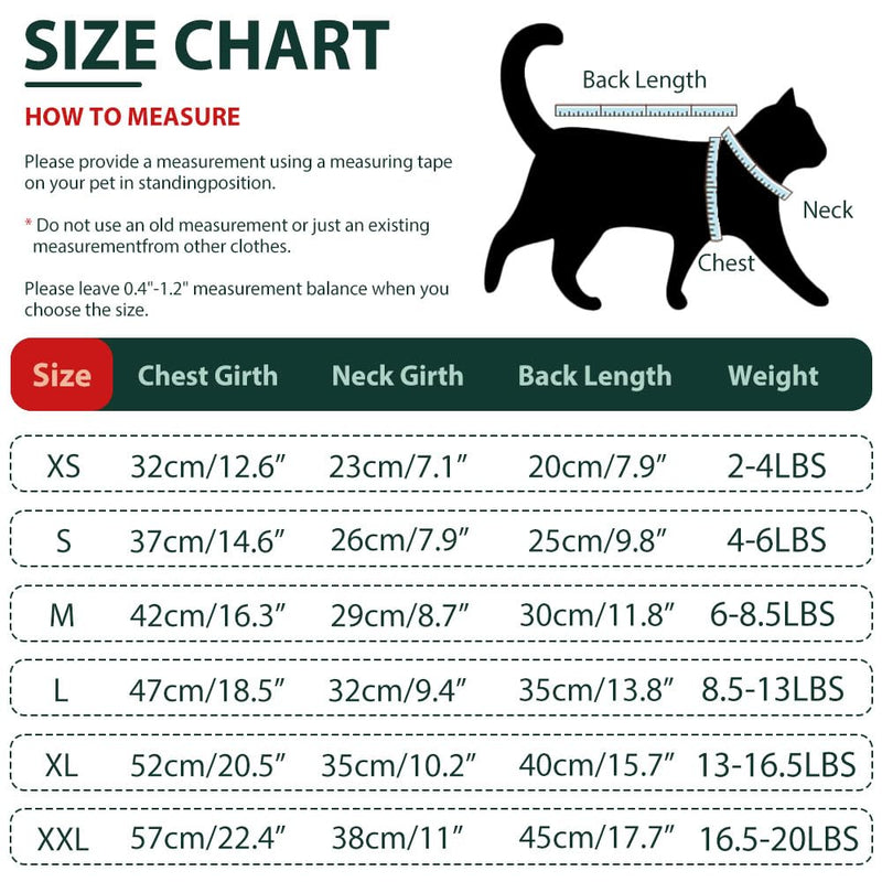 Cats and Small Dogs Warm Jacket Sweater, Thick Soft Sleeveless Coat with Buckle for Cats, Winter Vest with Fleece Inside for Cats and Small Dogs (Purple&Green, S (4-6lbs)) Purple&Green S (4-6lbs) - PawsPlanet Australia