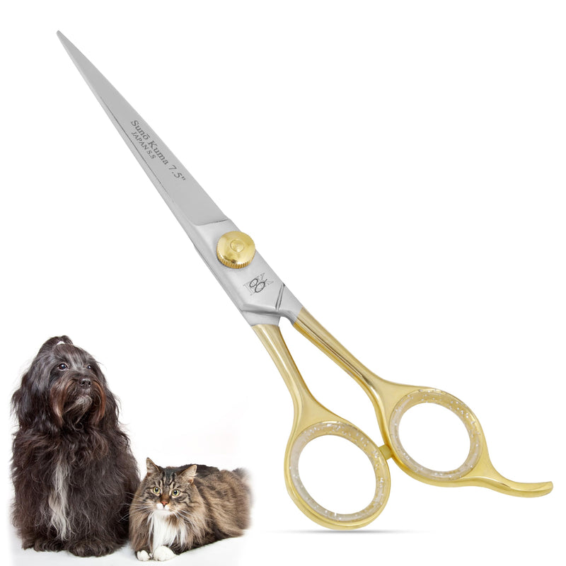 RnK 7.5" Professional Pet Dog Grooming Scissors Japanese SS Shears Hair Trimmer
