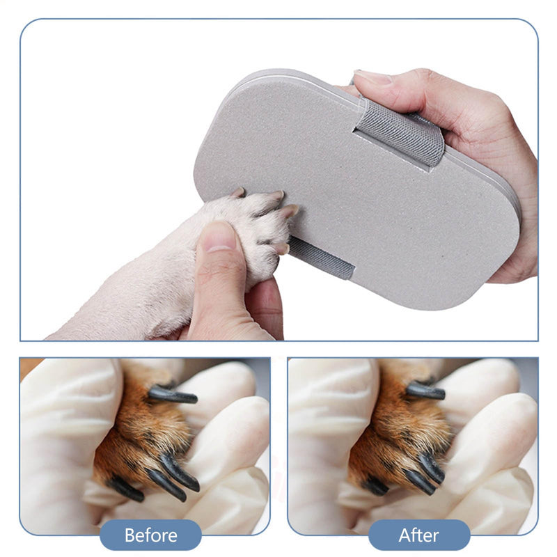 Dog Nail Grinding Board for Nail Grooming Dogs Nail Scratcher Pad NailTrimmers Board Dog Nail Caring Nail Grooming Tool Cats Nail File Scratching Board - PawsPlanet Australia