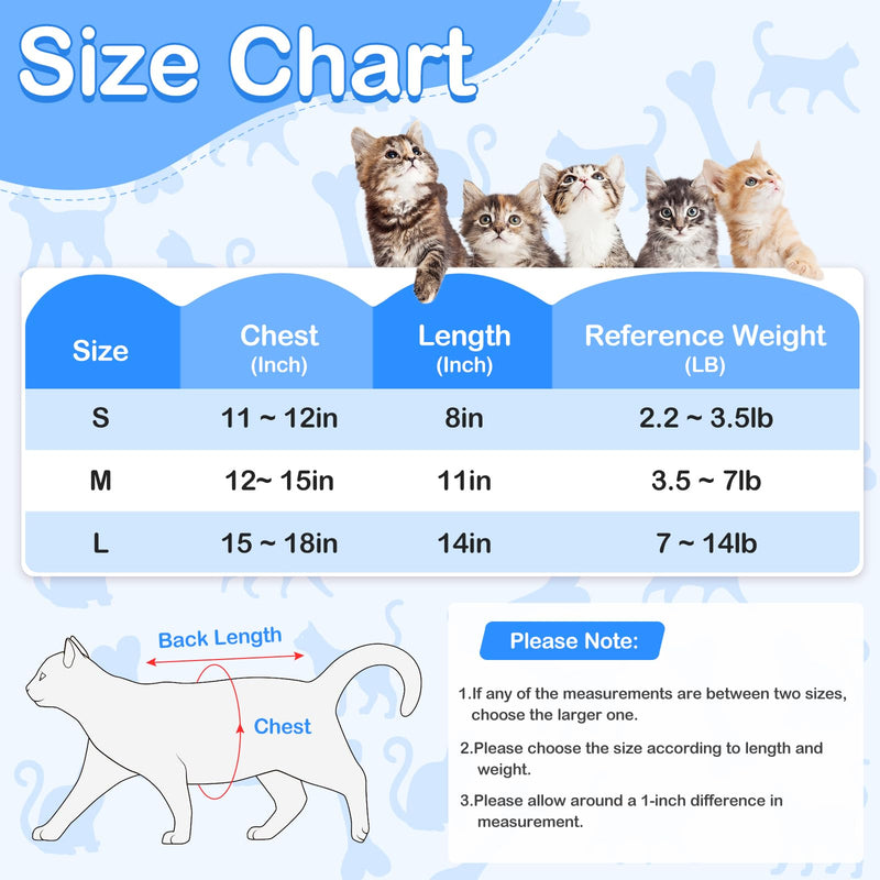 Cat Recovery Suit Female, Breathable Cat Onesie for Cats After Surgery Female for Abdominal Wounds or Skin Diseases, Cat Surgery Recovery Suit Kitten Onesie After Spay Wear Anti Licking Medium Alpaca - PawsPlanet Australia