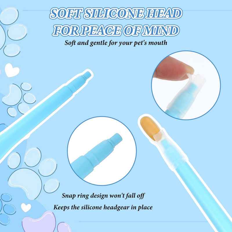 Cat Pill Shooter, Pet Pill Shooter for Cat, Dog Pill Shooter, Cat Tablet Soft Tip Syringe Pet Medical Feeding Dispenser Tool for Small Animals(Blue) Blue - PawsPlanet Australia