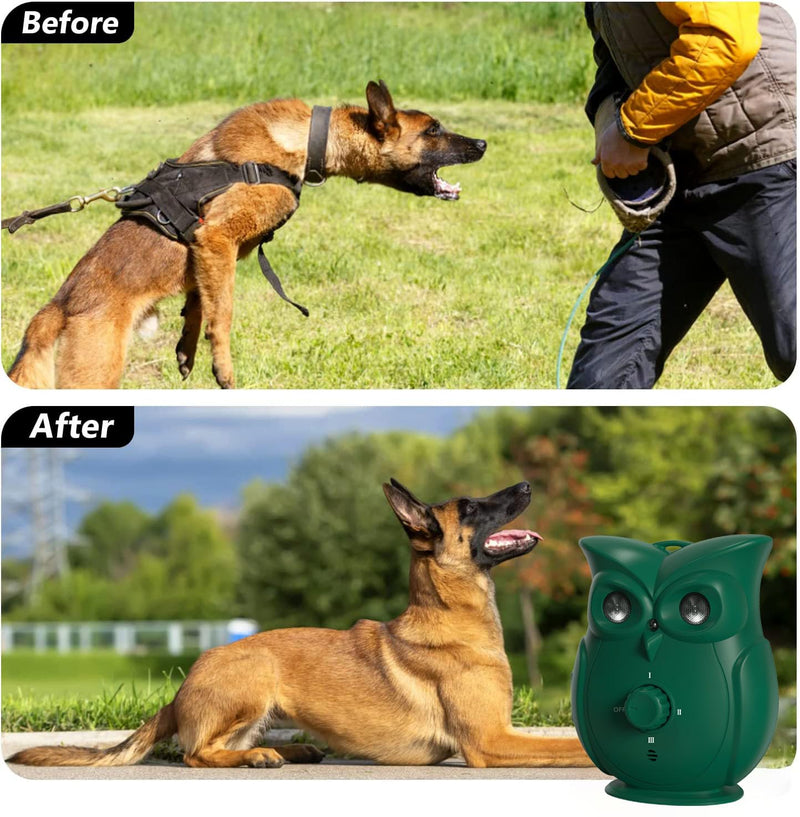 Anti Barking Devices, Auto Dog Barking Control Device with 3 Adjustable Level, Rechargeable Waterproof Sonic Barking Deterrents, Stop Dog Barking Box Neighbors Dog Silencer for Outdoor & Indoor Use - PawsPlanet Australia