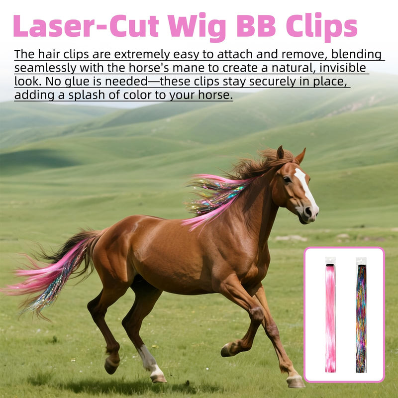 4 Pcs Fly Leg Wraps for Horses, Adjustable and Breathable Pink Horse Fly Wraps,Made of Mesh Material; Suitable for 4 Legs