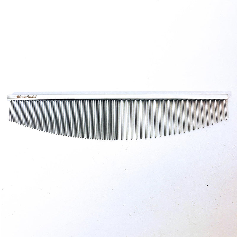 Warren London Copper Crescent Comb 6.5 inches – Premium Dog Grooming Comb for Professional-Quality Results Comfort Control Durability and Detail Crescent Detail Comb