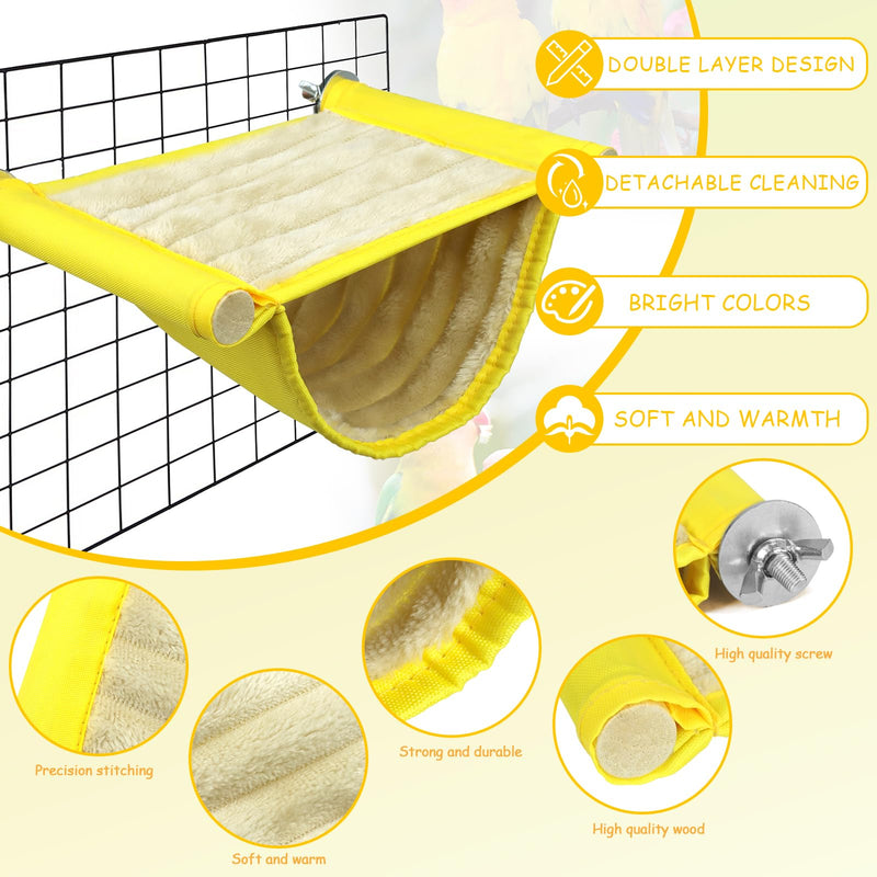Winter Warm Bird Nest Bed, Parrot Hanging Nest, Cage Hammock, Snuggle Hut for Parakeet Budgies Cockatiels Lovebird Cockatoo Finch Hamster Chinchilla - PawsPlanet Australia