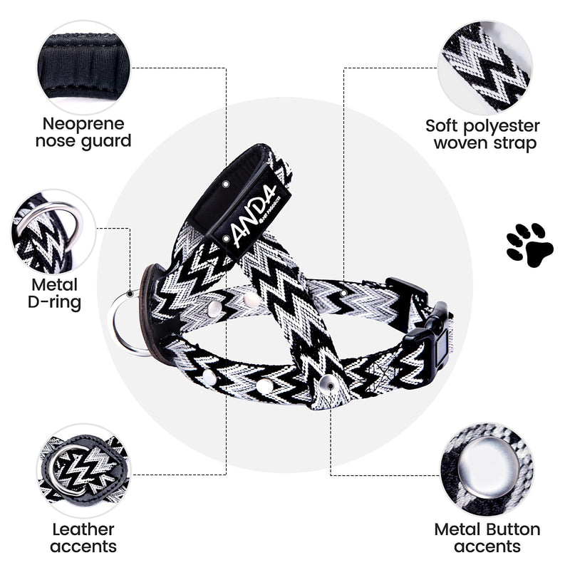 Gentle Leader Ultra-Light No-Pull Dog Headcollar: Adjustable, Breathable Comfort, Prevents Explosive Rushes, Ideal for Daily Use (Medium Size) Medium - PawsPlanet Australia