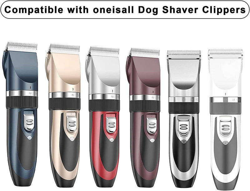 3 Pack Replacement Blade Compatible with oneisall Low Noise Dog Clippers, Made of Ceramic Blade & Stainless Steel Blade,Cut Length 0.5mm 3 Pack(Cut Length 0.5mm) - PawsPlanet Australia