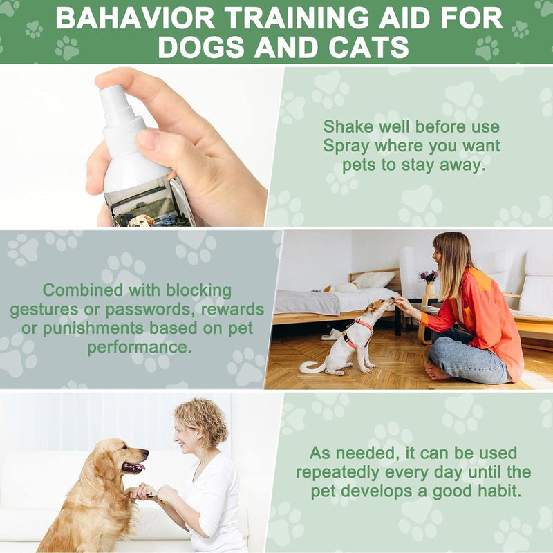 250ml No Chew Spray for Dogs, Bitter Apple Spray for Dogs Stop Chewing Licking of Furniture, Shoes, Bandages, Effective Indoor/Outdoor Dog Anti Chew Deterrent Training & Behavior Aids - PawsPlanet Australia