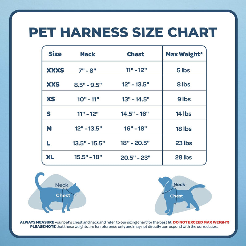 Voyager Step-in Air Cat Harness - All Weather Mesh Step in Vest Harness for Small and Medium Cats by Best Pet Supplies - Harness (Black), XXXS (Chest: 9.5-10.5") Harness (Black) XXXS (Chest: 11 - 12" * Fit Cats) - PawsPlanet Australia
