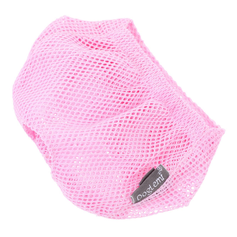 Breathable cat muzzle with leg protection made of polyester. Adjustable for cats and kittens. Available from pet stores and grooming shops.