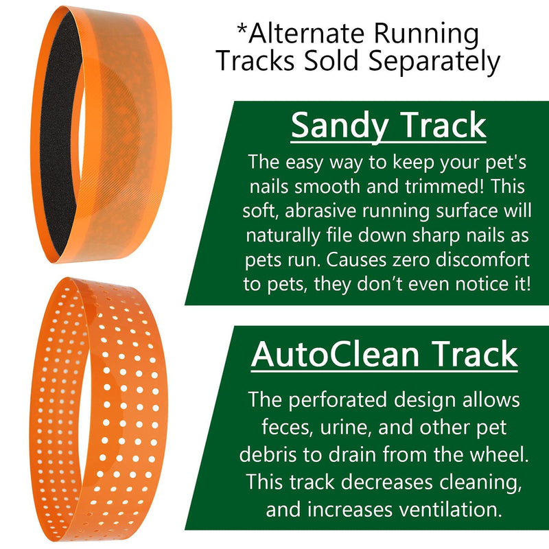 Silent Runner 12" Regular | Wheel + Cage Attachment | Sugar Gliders, Hamsters, Rats - PawsPlanet Australia