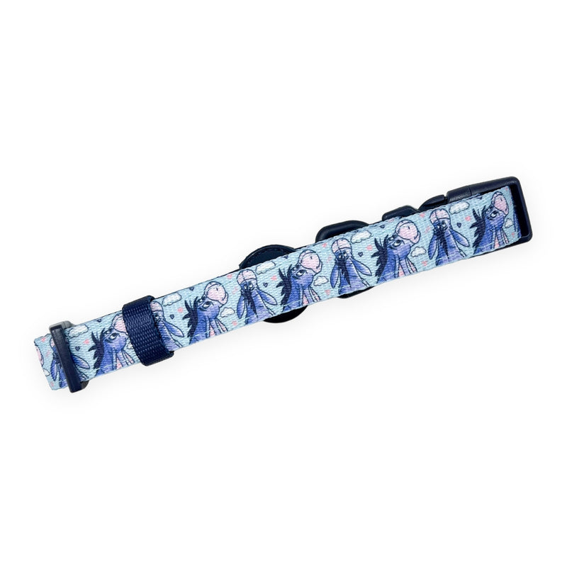 Pawsome Paws Boutique Eeyore Small Adjustable Disney Collar with Soft Lining and Secure D-Ring - PawsPlanet Australia