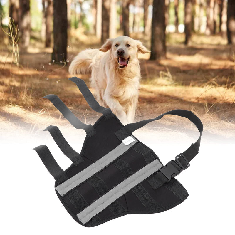 Qcwwy Dog Hind Leg Bandage with Flexible Hold, Knee Brace Patella Support for Sprains, Post-Operative Recovery After Knee Surgery for Dogs, Practical Accessory