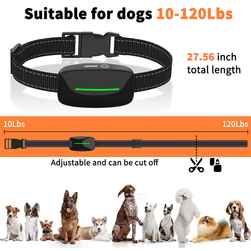 Dog Shock Collar with Remote - 4000Ft Dog Training Collar for Small Medium Large Dogs 10-120lbs, Waterproof Rechargeable E Collars for 2 Dogs with Beep Vibration (1-99) and Humane Shock (1-99) Modes Orange 2 Pack - PawsPlanet Australia