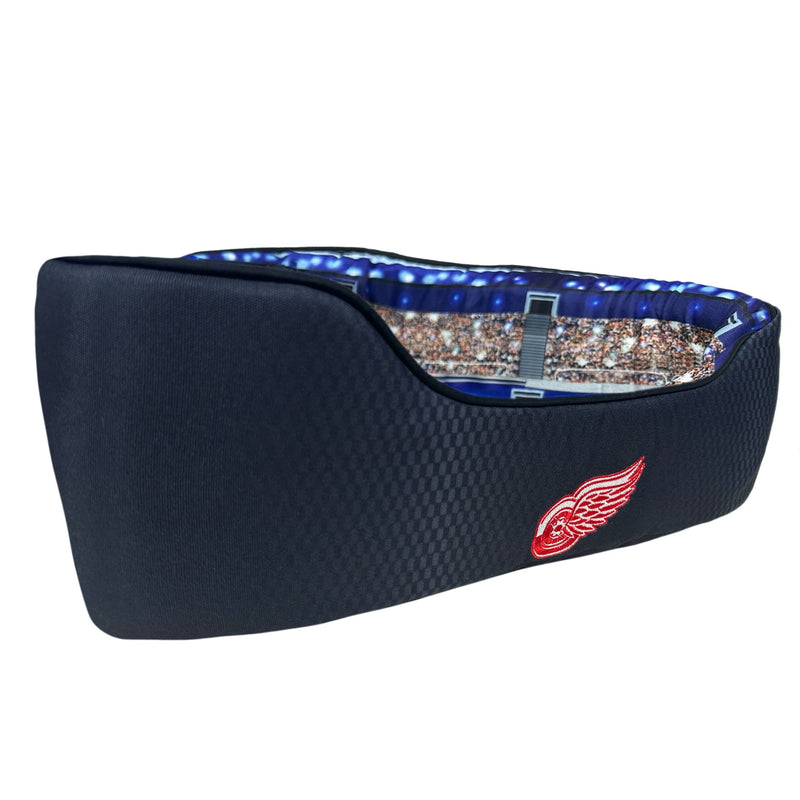 NHL Detroit Red Wings Stadium Dog Bed, Pet Pillow Bed for Dogs, Sporty Hockey Dog Bed and Lounge Cushion - PawsPlanet Australia