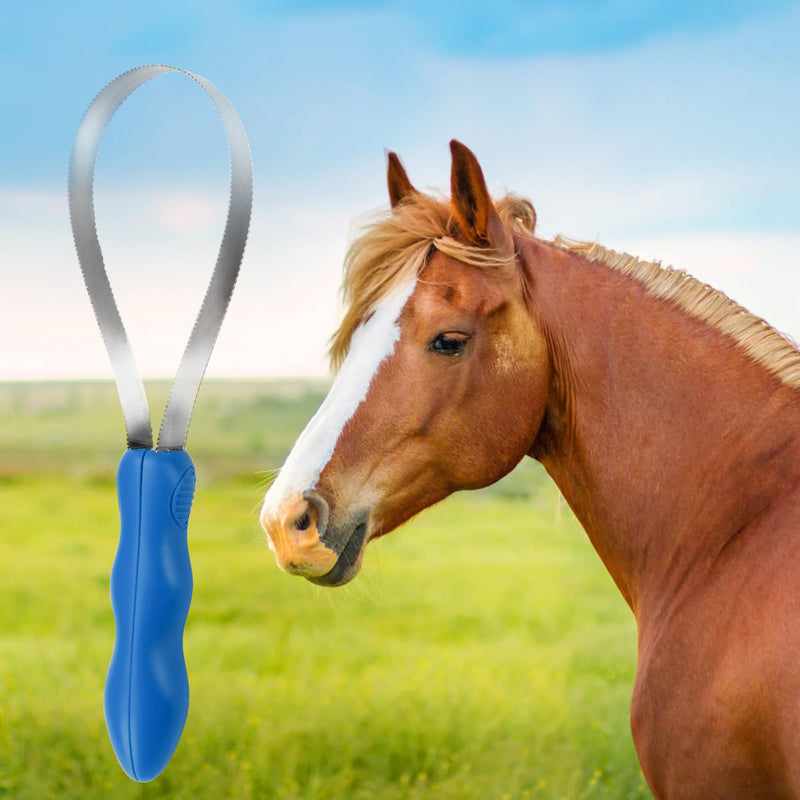 Dual-Sided Shedding Blade Dogs Hair Brush - Stainless Steel Grooming Blade for Horse Shedding Tool - Pets Grooming Tool for Dogs with Short and Long Hair - PawsPlanet Australia