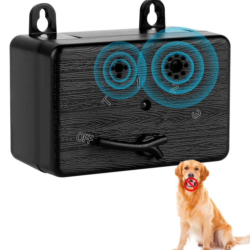 GlossyEnd Anti Barking Devices, Auto Barking Control Devices with 3 Modes, Ultrasonic Dog Barking Deterrent Devices Bark Box, Effective Stop Barking Dog Devices for Indoor & Outdoor Use