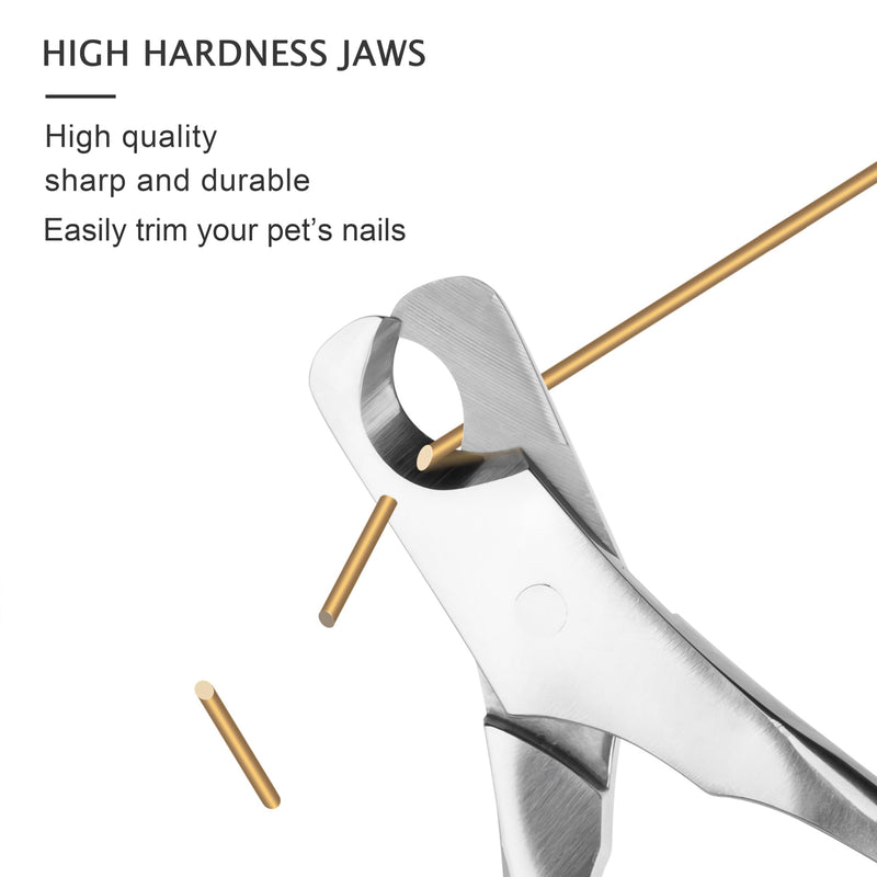 Dog & Cat Nail Clippers and Trimmers,Professional All Stainless Steel Pets Nail Clipper,Very Sharp,Cut Like Butter,Suitable for Cats, Dogs, Rabbits, Parrots, Chinchillas, Guinea Pigs, and Birds. - PawsPlanet Australia